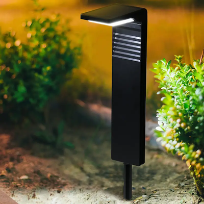 Modern Outdoor Garden Pathway Lawn Landscape Decoration IP65 Waterproof LED Solar Powered Path Lights.