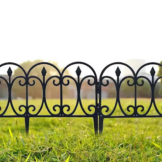 Fancy Garden Park Fence Outdoor Garden Flower Bed Railing Pastoral Wedding Decoration (Per Piece)