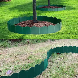 Garden Plastic Fence Flower Bed Decoration Fence Courtyard Gardening Aisle Vegetable Gardening